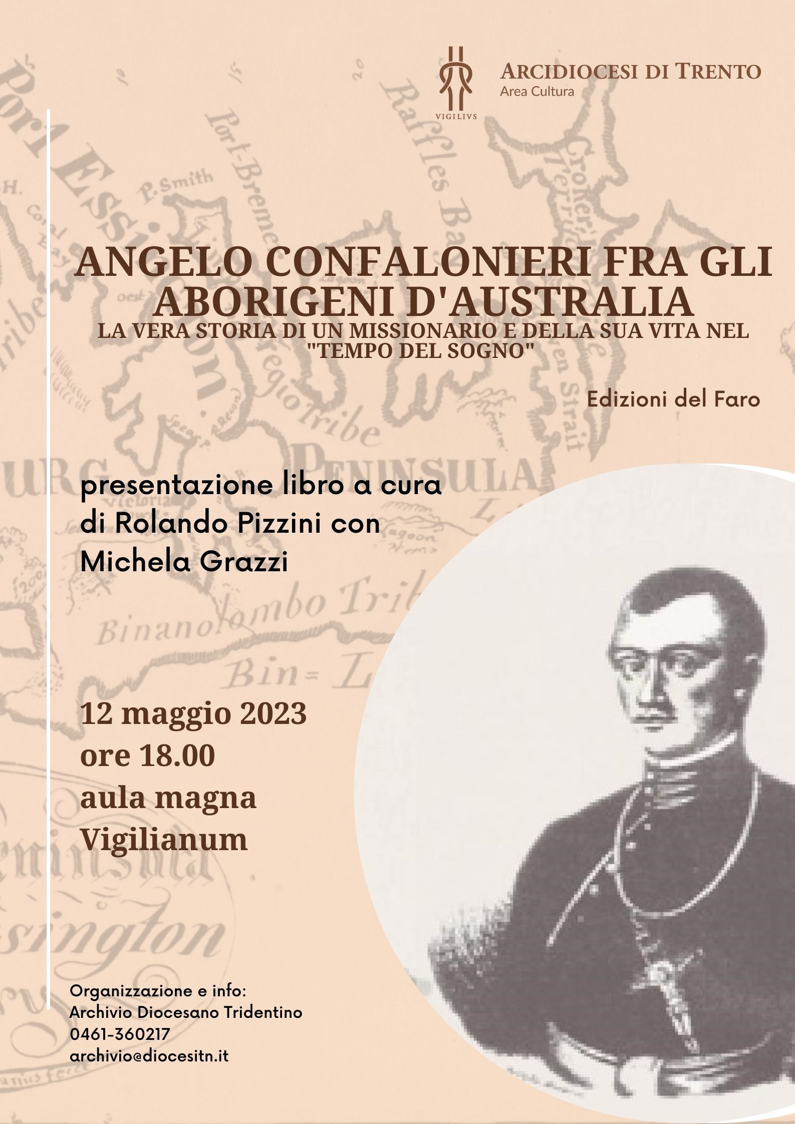 Venerd 12 maggio al Vigilianum il libro su Angelo Confalonieri